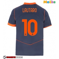 Moške Nogometnih dresov Inter Milan Lautaro Martinez #10 Tretji 2025-26 Kratki rokavi